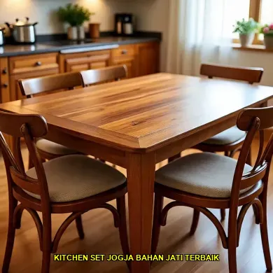 kitchen set jogja bahan jati terbaik